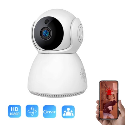 Shenzhen Smart Home WiFi Camera Auto Tracking PTZ 2.0MP HD Indoor Baby Monitor V380 PRO Camera